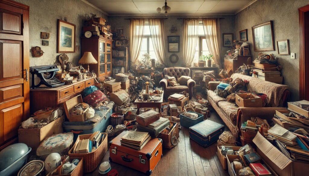 Débarras après succession maison