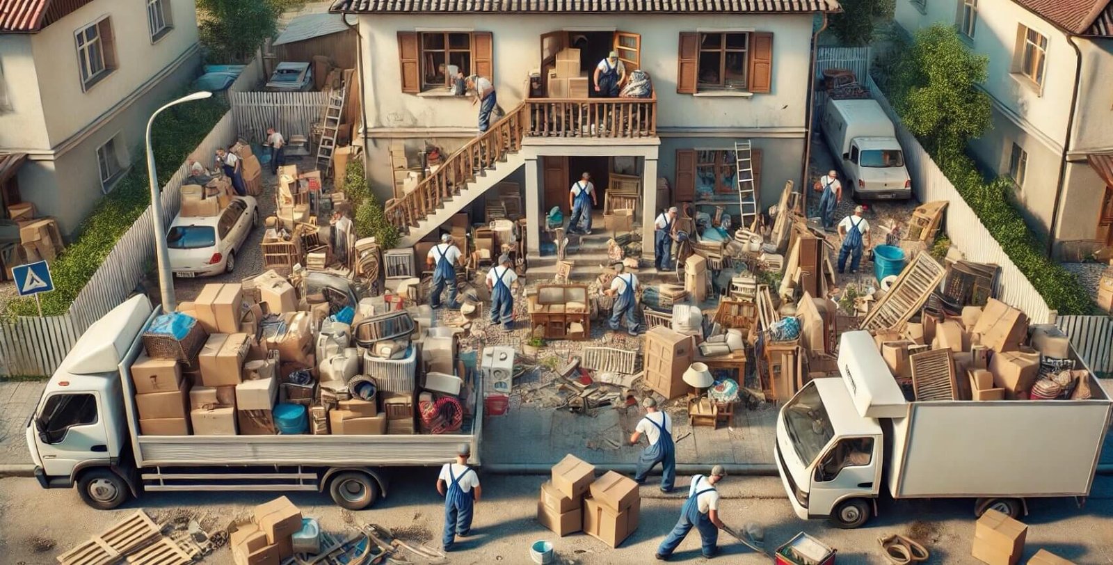 Débarras d'encombrants à Rennes